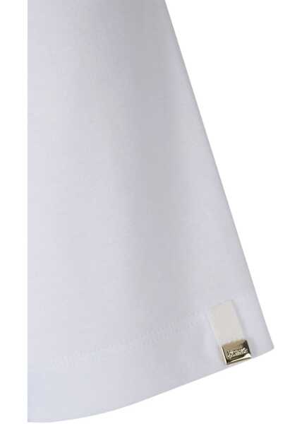 Tricouri Herno Split T-Shirt WHITE Femei (BM 19730423) 5