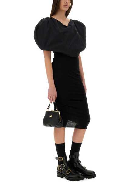 Bluze Vivienne Westwood Top Heart BLACK Femei (BM 19730438) 2