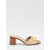 Valentino Garavani Vlogo Signature Slide Sandals BEIGE
