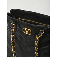 Genti de mana Dama - Genti de mana Valentino Garavani Laseine Shopping Bag BLACK Femei (BM 19730474) - B-mall.ro
