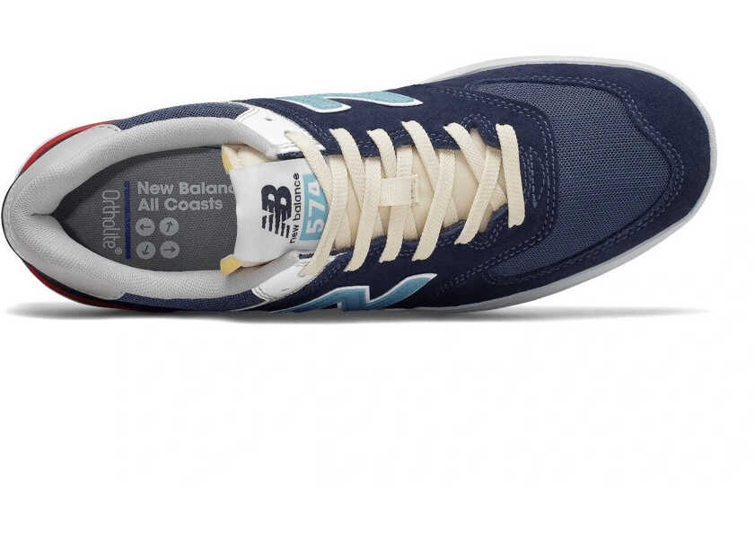 Sneakers New Balance AM574PNR Navy Barbati (BM 19730555) 4