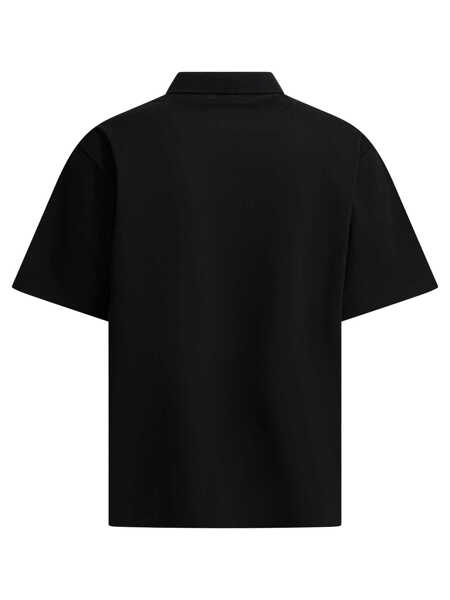 Tricouri Polo Sacai Polo shirts Black Barbati (BM 19731531) 2