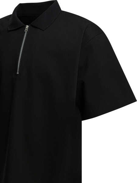 Tricouri Polo Sacai Polo shirts Black Barbati (BM 19731531) 4