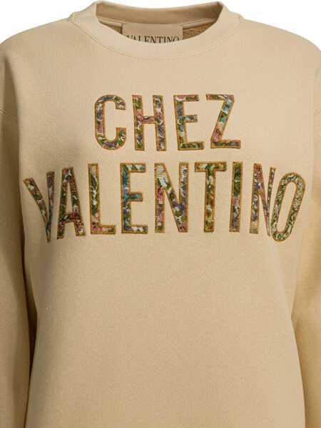 Hanorace Valentino Garavani Sweatshirts Beige Femei (BM 19731549) 3