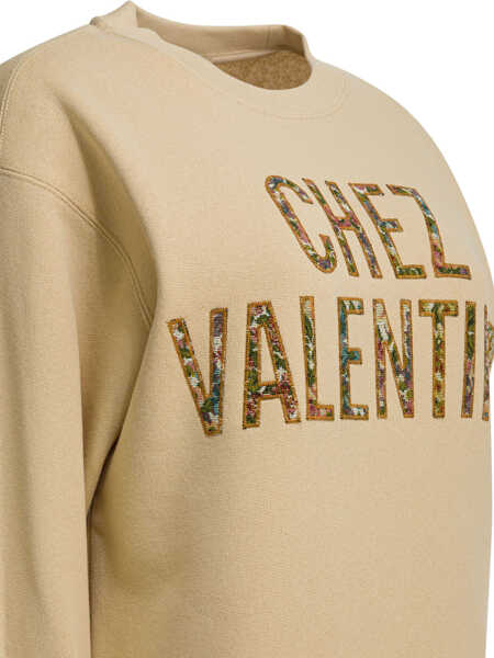 Hanorace Valentino Garavani Sweatshirts Beige Femei (BM 19731549) 4