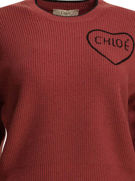 Pulovere casual Chloe Knitwear Pink Femei (BM 19731609) 3