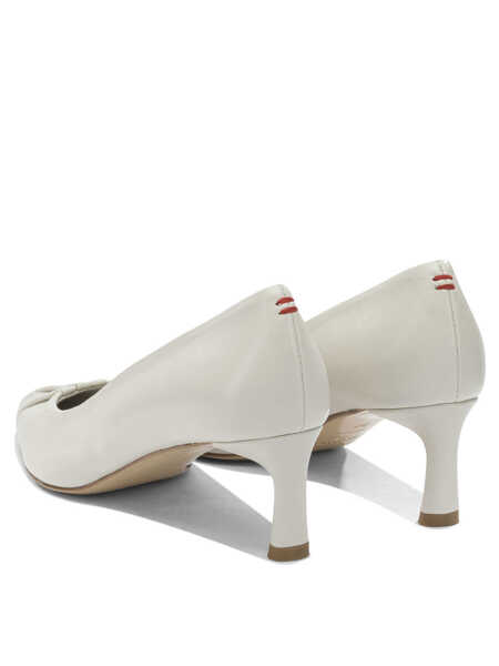 Pantofi cu toc HALMANERA Heeled shoes White Femei (BM 19731636) 4