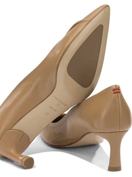 Pantofi cu toc HALMANERA Heeled shoes Brown Femei (BM 19731642) 5