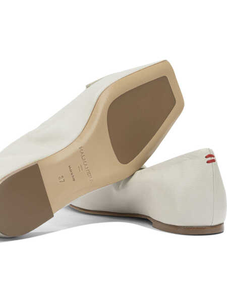 Mocasini HALMANERA Loafers & Slippers White Femei (BM 19731723) 5