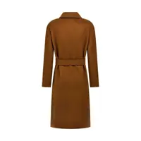 Geci Max Mara Dama - Paltoane Max Mara Max Mara Brown Cashmere Melinda Midi Coat Brown Femei (BM 19731777) - B-mall.ro