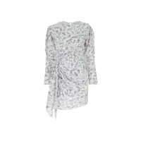 Rochii Asymmetric Long Sleeved Mini Dress Femei