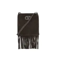 Genti de mana Valentino Garavani Suede Leather Shoulder Bag Barbati