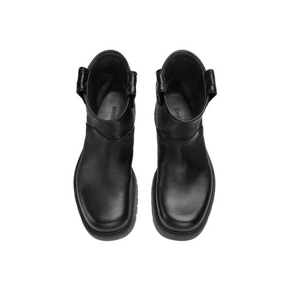 Ghete Bottega Veneta Bottega Veneta Haddock Ankle Boot Black Barbati (BM 19731825) 3