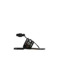Sandale ALA&Iuml;A Rivet Flat Sandals Femei