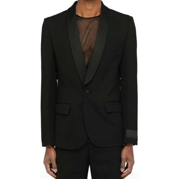 Sacouri Valentino Garavani Valentino Garavani Wool Blazer Black Barbati (BM 19731897) 2