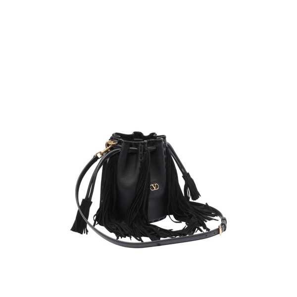 Genti de mana Valentino Garavani Valentino Garavani Small Bucket Bag Black Femei (BM 19731912) 2