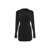 Saint Laurent Saint Laurent Lurex knit dress Black
