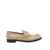Miu Miu Miu Miu Logo-plaque Suede Loafers Beige