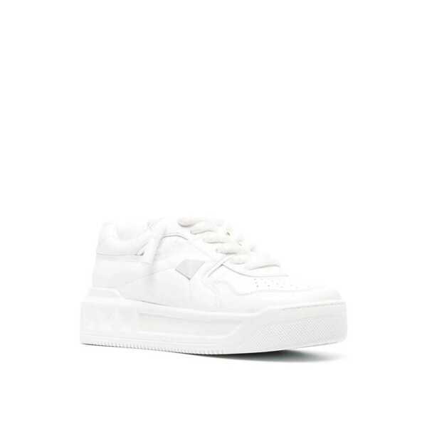 Sneakers Valentino Garavani Valentino Garavani One Stud Xl Lace-up Sneakers White Barbati (BM 19732269) 2