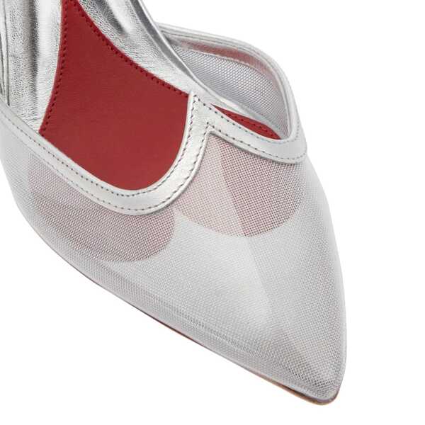 Pantofi cu toc Roger Vivier Roger Vivier I Love Vivier PVC pumps Silver Femei (BM 19732314) 3