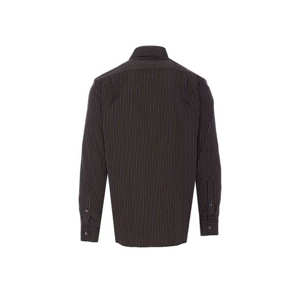 Camasi Vivienne Westwood Vivienne Westwood Striped shirt Brown Barbati (BM 19732326) 2