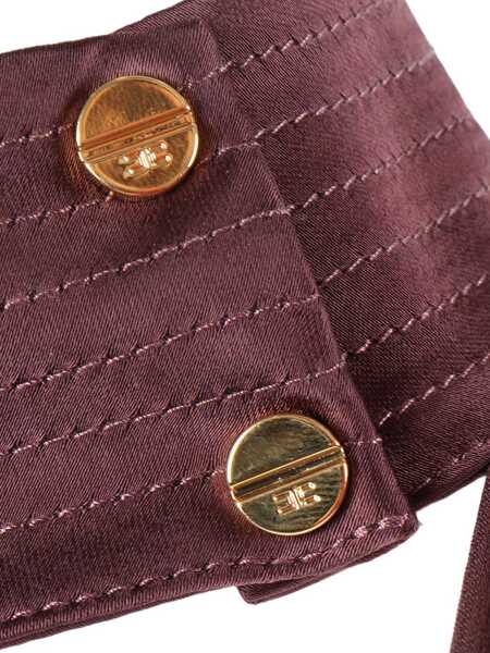 Camasi Elisabetta Franchi SHIRT Brown Femei (BM 19732557) 3