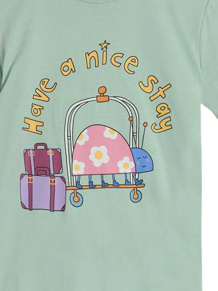 Tricouri Stella McCartney Ladybug T-Shirt MULTICOLOUR Fete (BM 19732616) 2