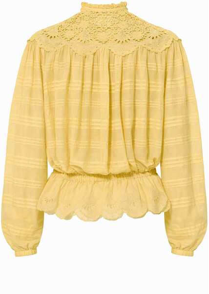 Bluze ISABEL MARANT ETOILE Blue Polly GREEN Femei (BM 19732682) 2