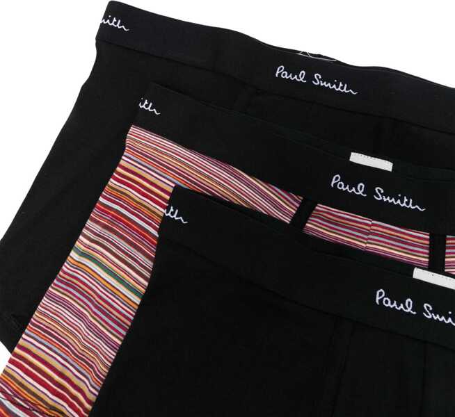 Lenjerie intima Paul Smith 3-Pack Of Boxer Shorts BLACK Barbati (BM 19732685) 4