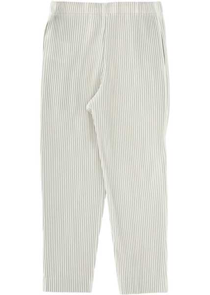 Pantaloni casual HOMME PLISSE ISSEY MIYAKE Pants Mc March WHITE Barbati (BM 19732742) 2