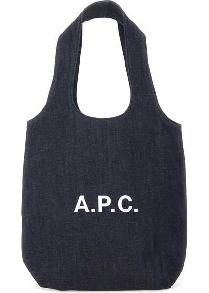 Genti de mana A.P.C. Borsa Tote Ninon Small BLUE Barbati (BM 19732748) 2