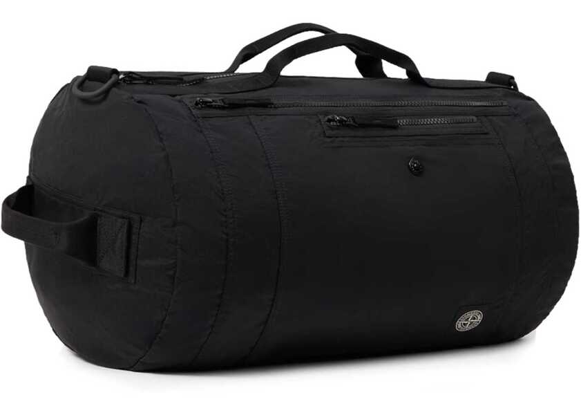 Genti tip postas Stone Island Duffel Bag With Logo BLACK Barbati (BM 19732769) 3