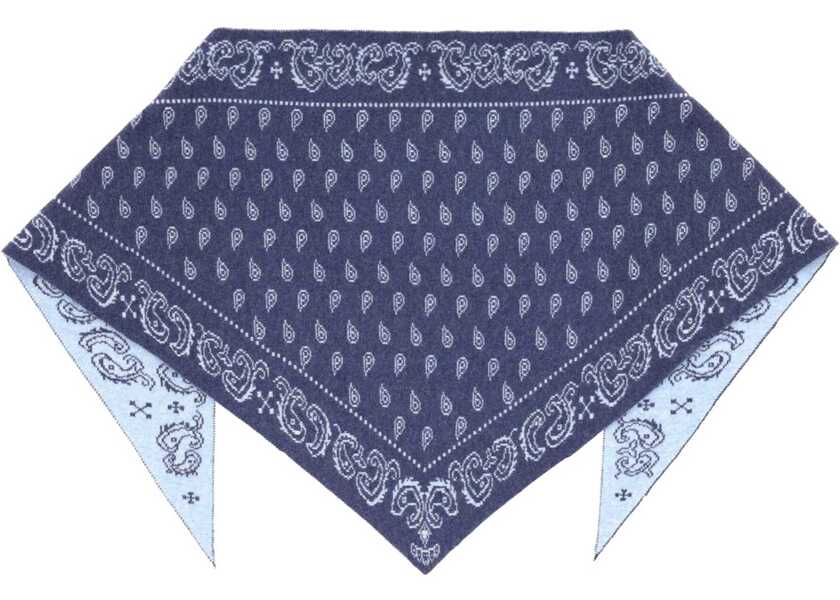 Poncho GUEST IN RESIDENCE The Wild Rag Bandana BLUE Femei (BM 19732781) 2