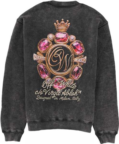 Bluze de trening Off-White Sweatshirt With Print CHARCOAL Femei (BM 19732787) 2