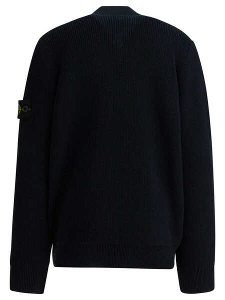 Pulovere casual Stone Island Junior Knitwear Blue Baieti (BM 19733835) 2