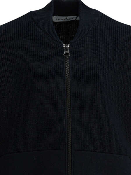 Pulovere casual Stone Island Junior Knitwear Blue Baieti (BM 19733835) 3