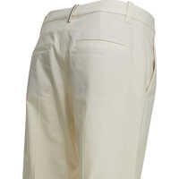 Pantaloni casual Brunello Cucinelli Dama - Pantaloni casual Brunello Cucinelli Trousers White Femei (BM 19733847) - B-mall.ro