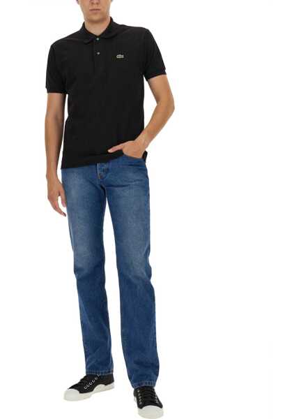 Tricouri Polo Lacoste Polo Classica BLACK Barbati (BM 19733870) 3