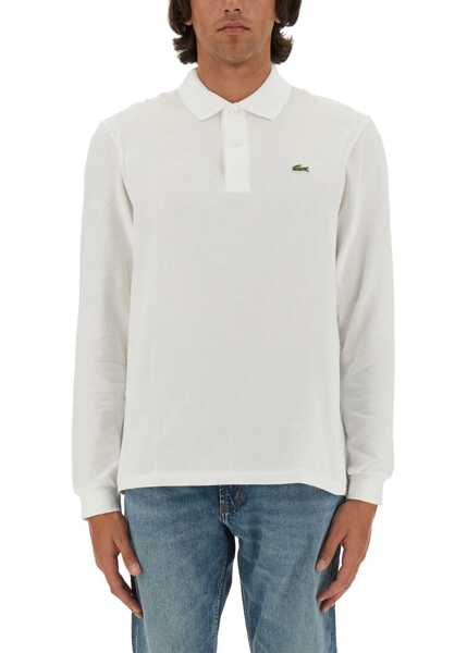 Tricouri Polo Lacoste Polo Con Logo WHITE Barbati (BM 19733921) 2