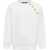 Balmain Jersey With Logo WHITE