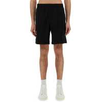 Pantaloni scurti Short Cargo In Cotone Felpato Barbati