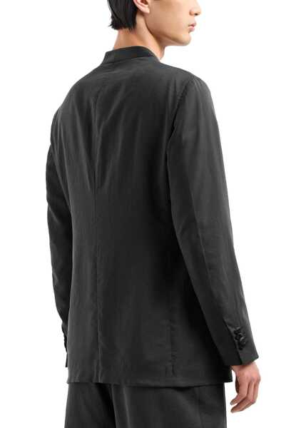 Sacouri office Giorgio Armani Upton Tuxedo Jacket BLACK Barbati (BM 19733981) 3