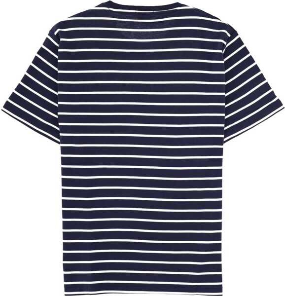 Tricouri Ralph Lauren Striped Logo T-Shirt BLUE Barbati (BM 19733993) 2