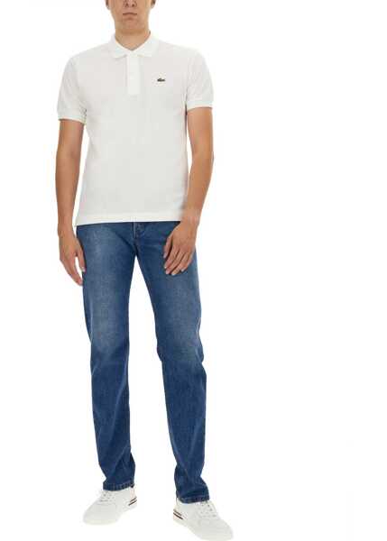 Tricouri Polo Lacoste Polo Classica WHITE Barbati (BM 19733996) 2