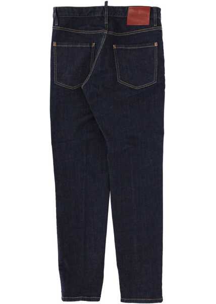 Blugi drepti DSQUARED2 Jeans Teddy BLUE Barbati (BM 19734035) 2