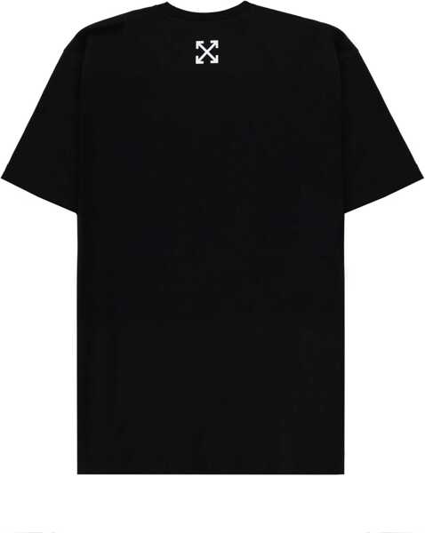 Tricouri Off-White T-Shirt With Logo BLACK Barbati (BM 19734044) 2