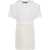 Balmain Dress With Logo WHITE