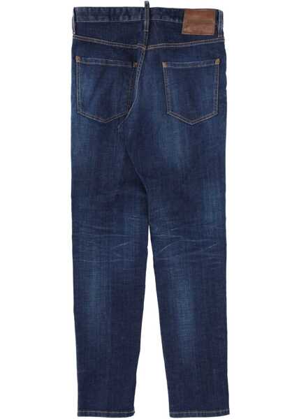 Blugi drepti DSQUARED2 Jeans Teddy BLUE Barbati (BM 19734065) 2