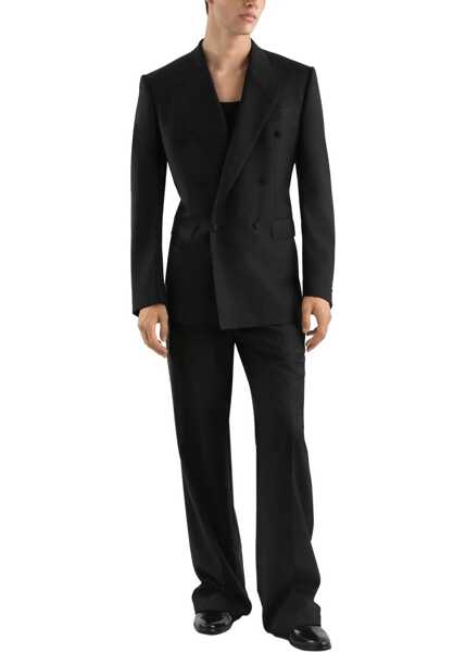 Sacouri Dolce & Gabbana Double-Breasted Jacket Sicily BLACK Barbati (BM 19734068) 2