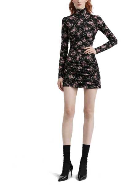 Rochii casual Dolce & Gabbana Draped Silk Dress MULTICOLOUR Femei (BM 19734089) 2